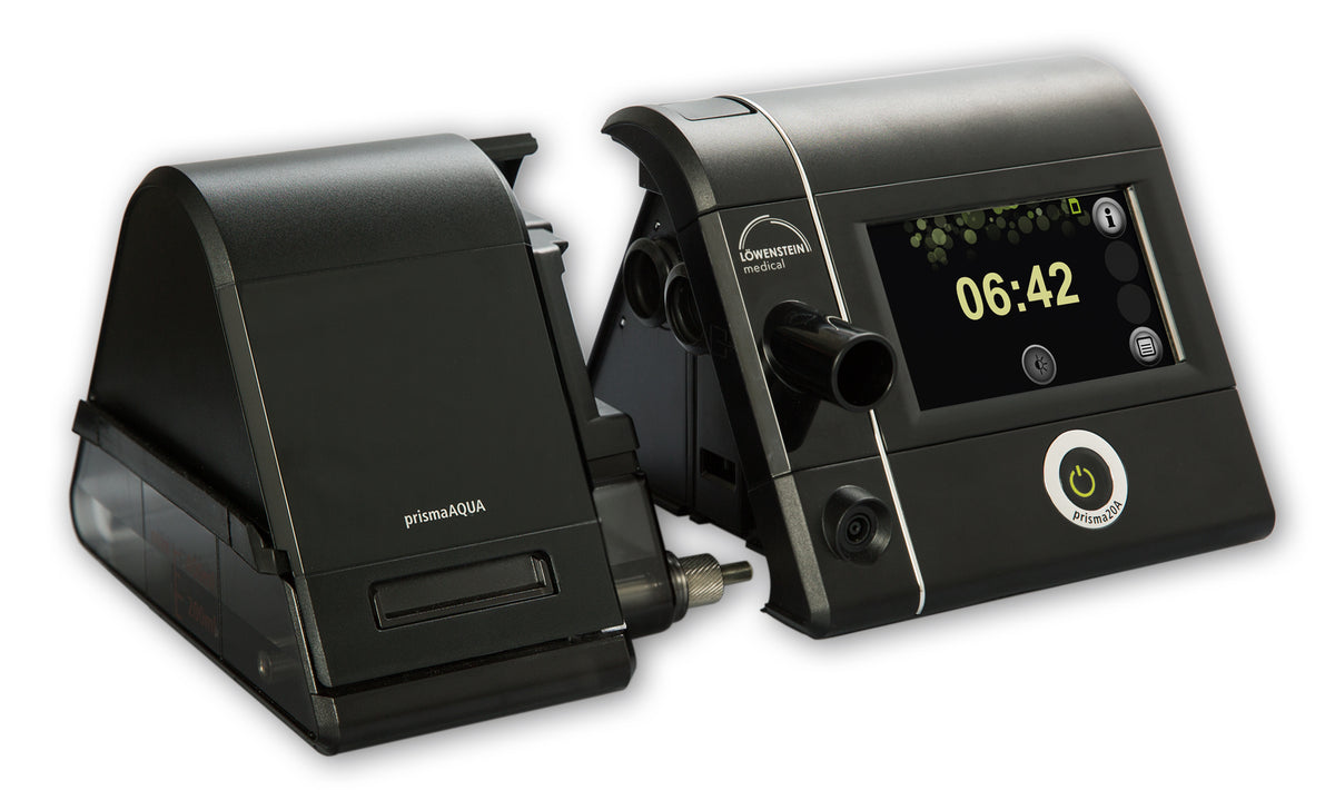 Löwenstein Prisma20A with Humidifier and Heated Tube – CPAP Healthcare
